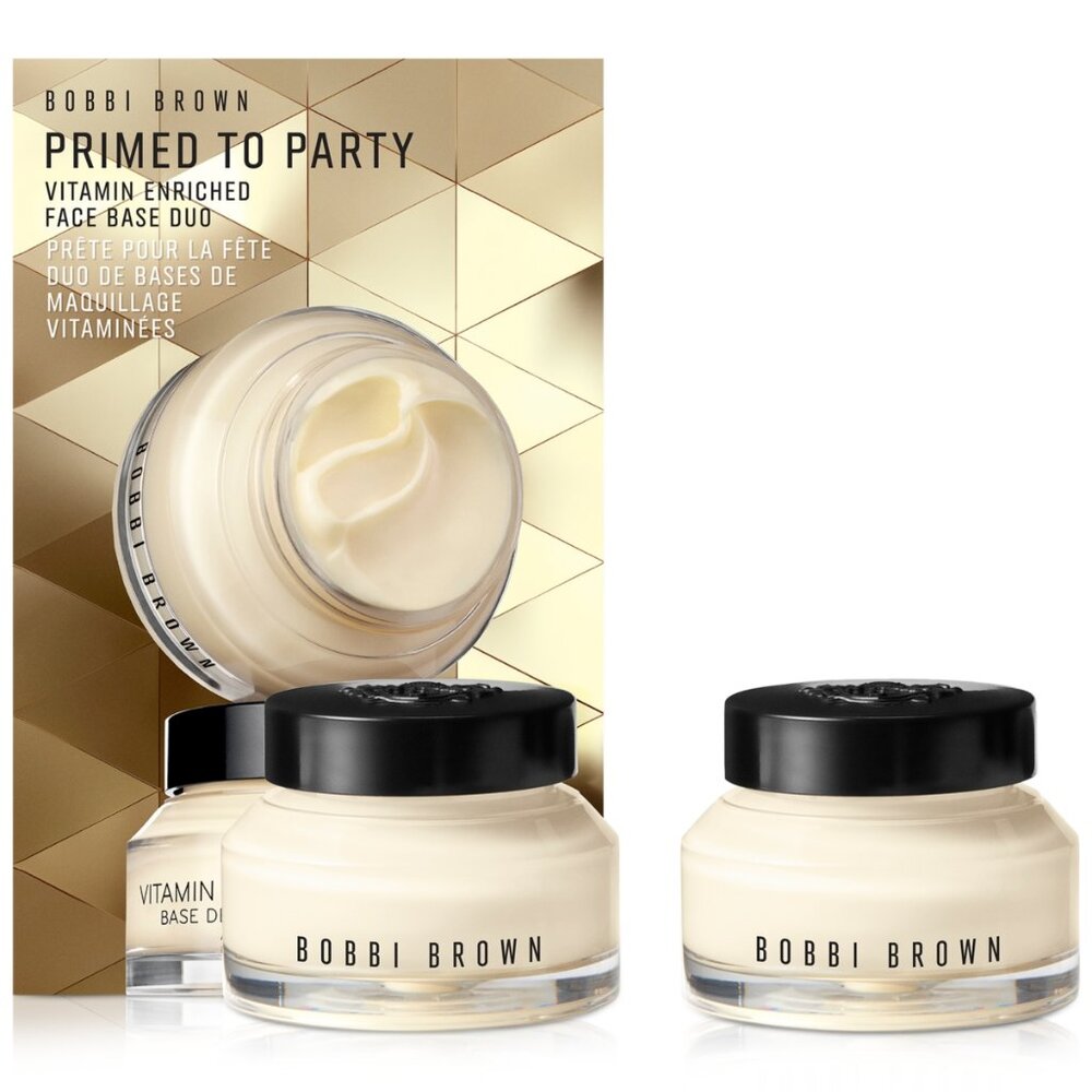 Bobby Brown Vitamin Enriched Face Base Primer Moisturizer Duo with Vitamin C